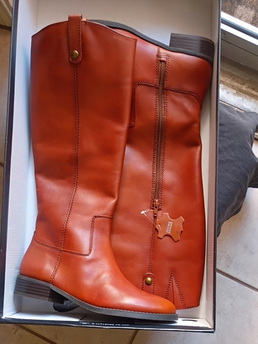 Women's Inc Zip Up Thigh High Boots.